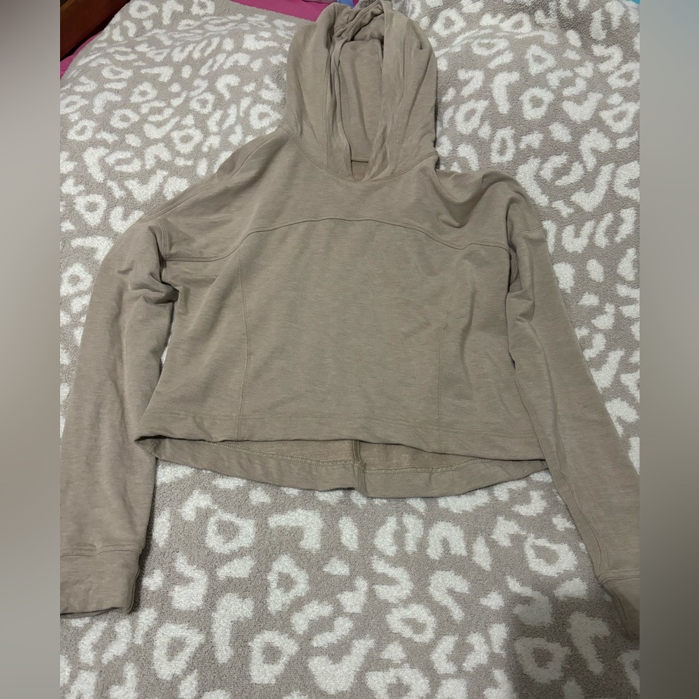COPY - Lululemon Ceremony Pullover in Tan/brown color